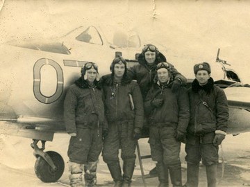 1961г февраль Певцы 1 звено Костин А, Астахов В.Е., Пукито Г.А., Ципенко, Розенберг.