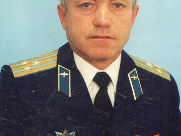 Командир 703 УАП п-к Ерохин Николай Михайлович.