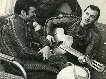 капитаны Елсуков Л.А, Пархоменко В.Л., Легенченко В.В.в дежурном звене, 1985 г. 