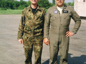 п-к Коваль Н.Л. и к-н Юрченко Дмитрий Михайлович, 1996 г.