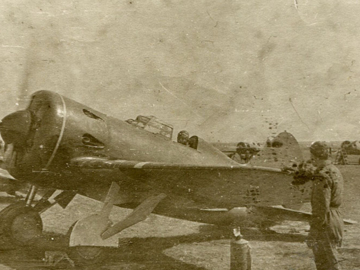 1941 г., самолет И-16.