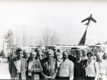 В день торжественного открытия монумента ЧВАШевцам, 9 мая 1985 г.