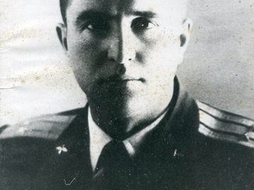 летчик-инструктор ЧВАШП ГСС Попков Б.З., 1944 г.