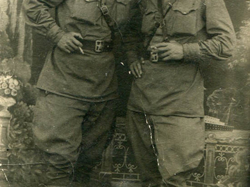 Донькин Сергей Максимович, Кленов Геннадий Иванович, Армавир, 1941 г.
