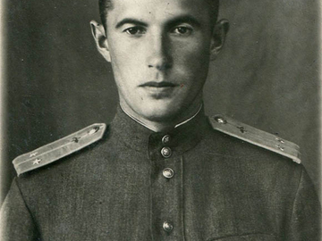 командир звена л-т Кленов Г.И., 20.01.1944 г, ЧВАШ, г.Кизил-Арват, 4 эскадрилья.