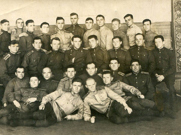 школа истребителей, 4 эскадрилья, январь 1946 г.