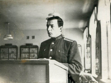 к-т Анискевич сдает госэкзамен