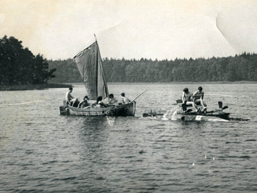 летчики на отдыхе, аєр Хойна, 1975 г