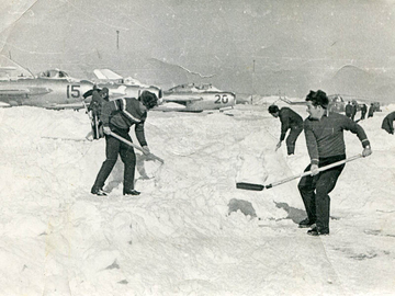 Мары, январь 1969 г., Гаранько, Усольцев, Степанов,кз Тарасов Влад.