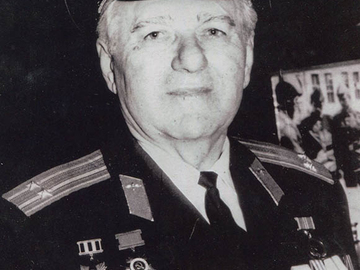 п/п-к Балан Иван Николаевич, фронтовик, начальник 4-го курса.
