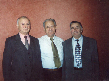 Н.Андрейко, Сорока М.В., П.Андрейко, январь 2008 г.