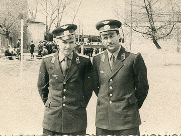 ст.л-т Щербина Ю.Ф. и м-р Чесноков И.И. 